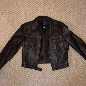 Gap Genuine Leather Jacket